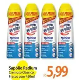 Atacadão Sapólio Radium Cremoso Clássico Frasco oferta