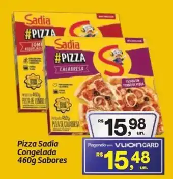Pizza Sadia Congelada Sabores