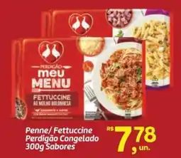 Fort Atacadista Penne/Fettuccine Perdigão Congelado Sabores oferta