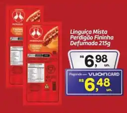 Fort Atacadista Linguiça Mista Perdigão Fininha Defumada oferta