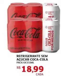 Assaí Atacadista Refrigerante sem açúcar coca-cola oferta