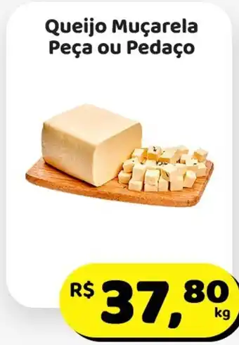 Queijo Muçarela Peça ou Pedaço