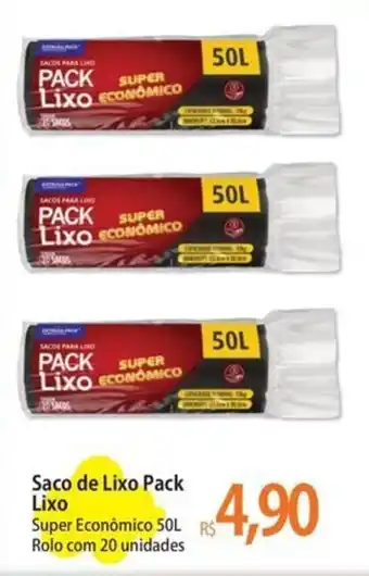 Saco de Lixo Pack Lixo