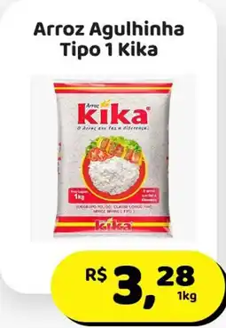Mineirão Atacarejo Arroz Agulhinha Tipo 1 Kika oferta