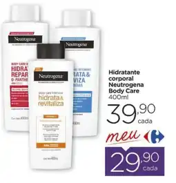 Carrefour Hidratante corporal Neutrogena Body Care oferta