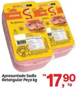Fort Atacadista Apresuntado Sadia Retangular Peça oferta