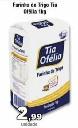 Copercana Farinha de Trigo Tia Ofelia 1kg oferta