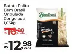 Super Luna Batata Palito Bem Brasil Ondulada Congelada oferta