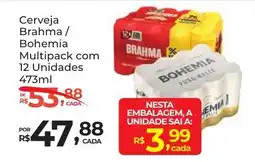 Super Luna Cerveja Brahma/ Bohemia Multipack oferta
