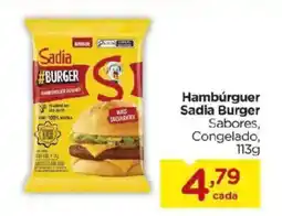 Carrefour Hambúrguer Sadia Burger Sabores, Congelado, oferta