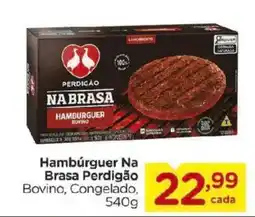 Carrefour Hambúrguer Na Brasa Perdigão Bovino, Congelado oferta