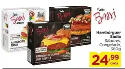 Carrefour Hambúrguer Sadia Sabores, Congelado, oferta