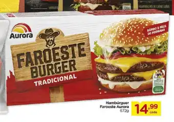 Hambúrguer Faroeste Aurora