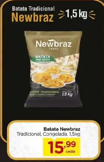 Carrefour Batata Newbraz Tradicional, Congelada, oferta