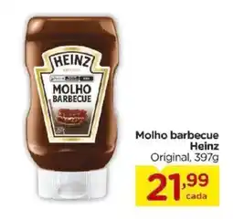 Carrefour Molho barbecue Heinz Original, oferta