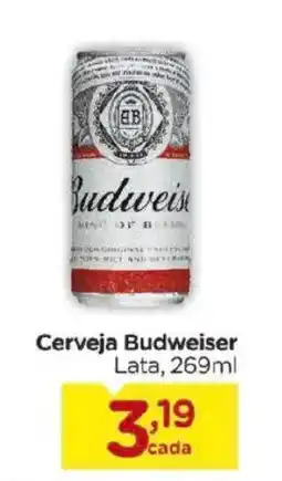 Carrefour Cerveja Budweiser Lata, oferta