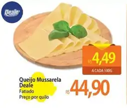 Atacadão Queijo Mussarela Deale oferta