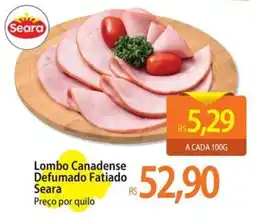 Atacadão Lombo Canadense Defumado Fatiado Seara oferta