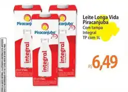 Atacadão Leite Longa Vida Piracanjuba oferta