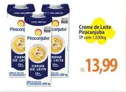 Atacadão Creme de Leite Piracanjuba TP oferta
