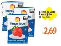 Atacadão Creme de Leite Piracanjuba TP oferta