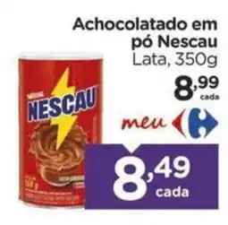 Carrefour Achocolatado em pó Nescau Lata, oferta