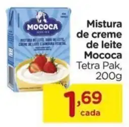 Carrefour Mistura de creme de leite Mococa Tetra Pak, oferta