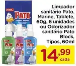 Carrefour Limpador sanitário Pato, Marine, Tablete oferta