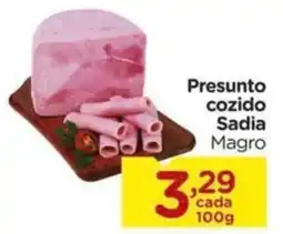 Carrefour Presunto cozido Sadia Magro oferta