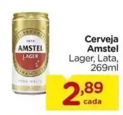 Carrefour Cerveja Amstel Lager, Lata, oferta