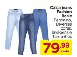 Carrefour Calça jeans Fashion Basic oferta