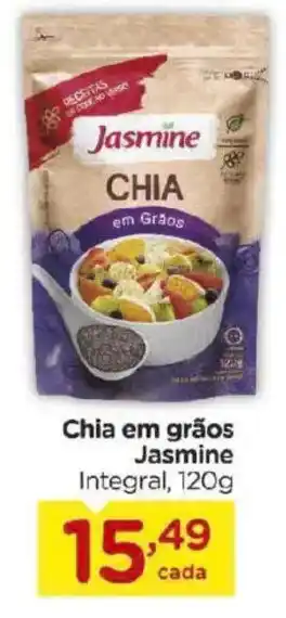 Chia em grãos Jasmine Integral,