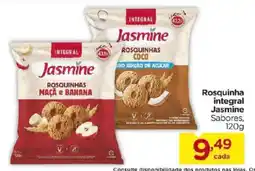 Carrefour Rosquinha integral Jasmine Sabores, oferta