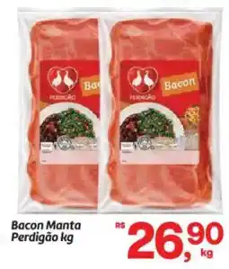 Fort Atacadista Bacon Manta Perdigão oferta