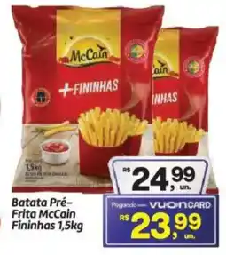 Fort Atacadista Batata Pré- Frita McCain Fininhas oferta