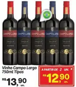 Fort Atacadista Vinho Campo Largo Tipos oferta