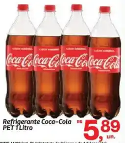 Fort Atacadista Refrigerante Coca-Cola PET oferta