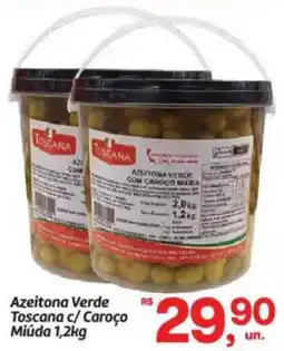 Fort Atacadista Azeitona Verde Toscana c/Caroço Miúda oferta