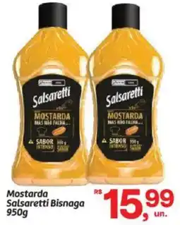 Fort Atacadista Mostarda Salsaretti Bisnaga oferta