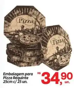 Fort Atacadista Embalagem para Pizza Requinte 25cm c/ 25 un. oferta