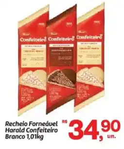 Fort Atacadista Recheio Forneável Harald Confeiteiro Branco oferta