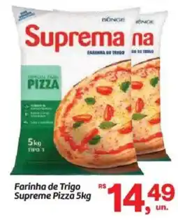 Fort Atacadista Farinha de Trigo Supreme Pizza oferta