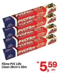 Fort Atacadista Filme PVC Life Clean 28cm x 30m oferta