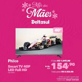 Deltasul Philco Smart TV 40P LED Full HD oferta