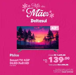 Deltasul Philco Smart TV 43P DLED Full HD oferta