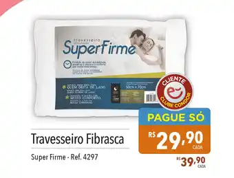 Travesseiro Fibrasca Super Firme