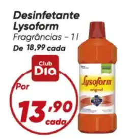 Dia Desinfetante Lysoform Fragrâncias oferta