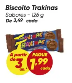 Dia Biscoito Trakinas Sabores oferta