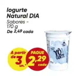 Dia logurte Natural DIA oferta