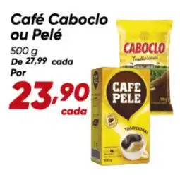 Dia Café Caboclo ou Pelé oferta